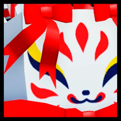 Huge Candycane Kitsune