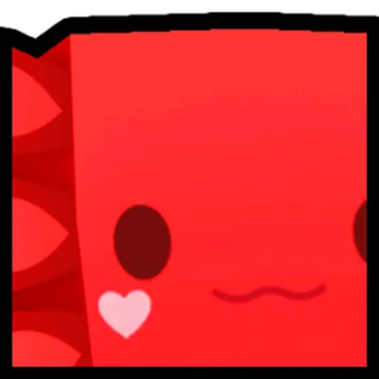 Huge Valentine's Axolotl